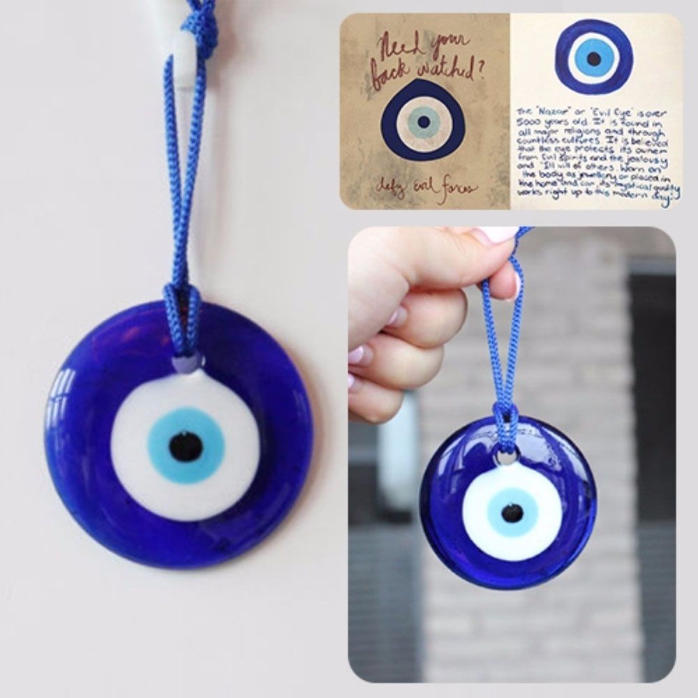Car Accessories Evil Eye - Amuleto de mal de ojo azul