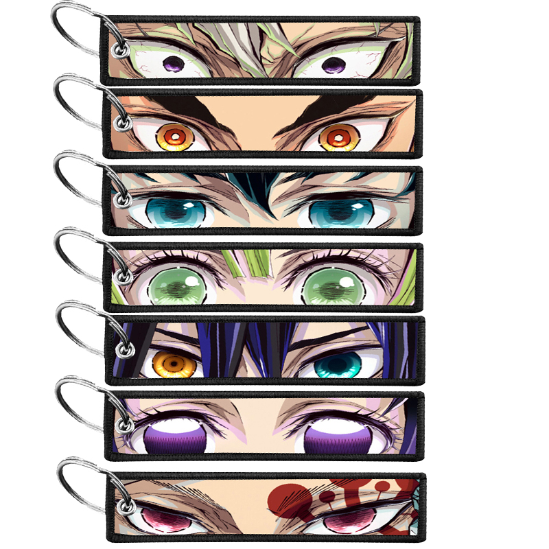 Car Accessories For Women - Llaveros de Demon Slayer (1 unidad)