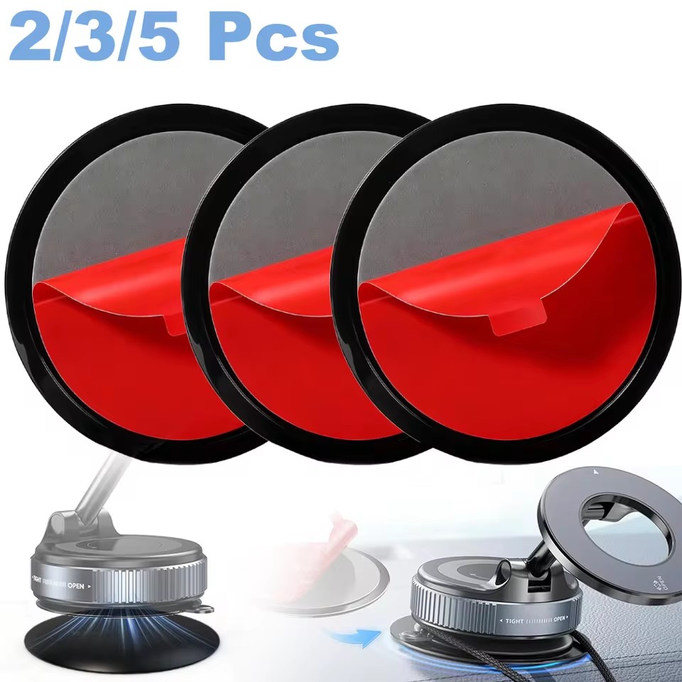 Car Accessories Phone Holder - Juego de almohadillas adhesivas universales para