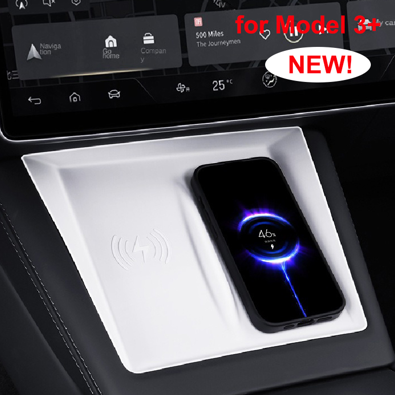 Wireless Car Charger - Alfombrilla de Carga Inalámbrica de Silicona