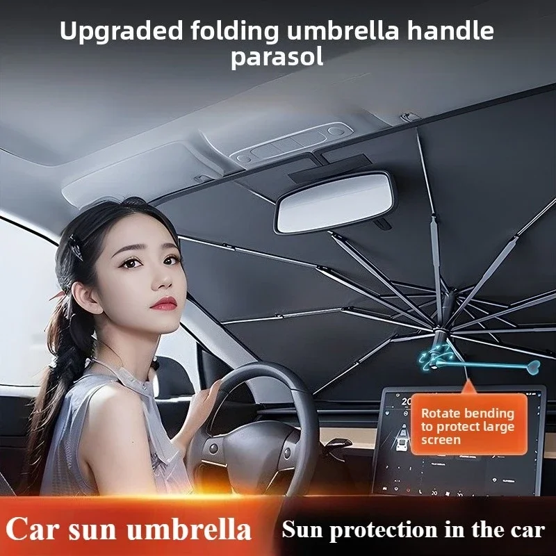 Windshield Sun Shade - Parasol para Parabrisas de Coche, Sombrilla