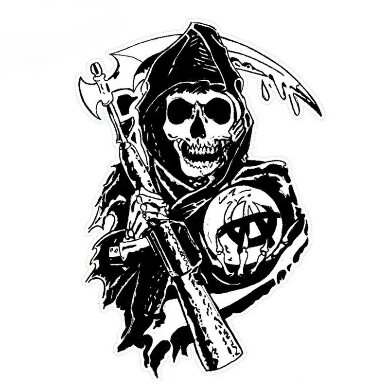 Car Accessories Quotes - Pegatina de coche Sons of Anarchy,