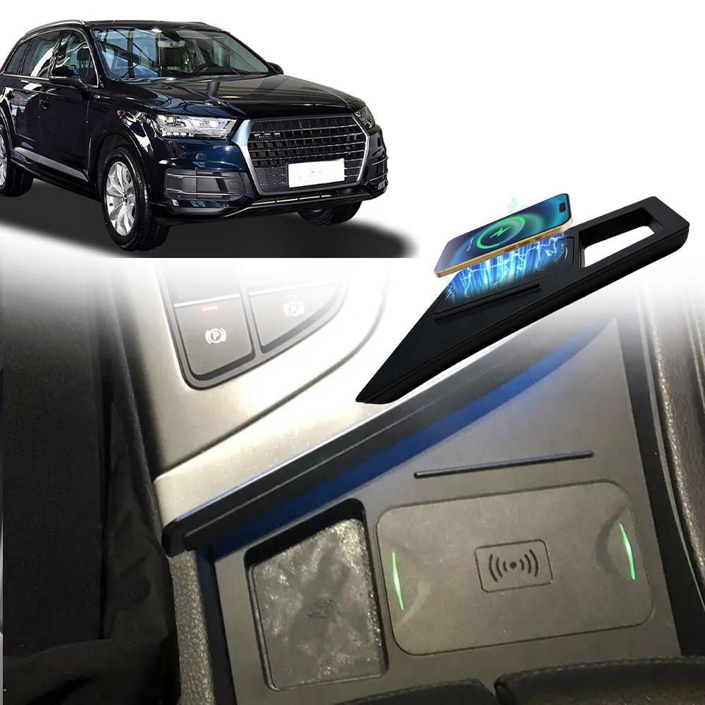 Wireless Car Charger - Cargador Inalámbrico Qi de 15W para