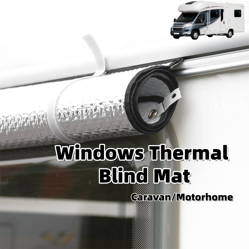 Windshield Sun Shade - Parasol para parabrisas de RV, persianas