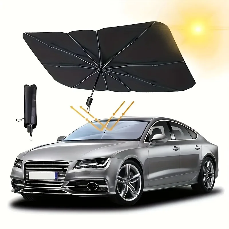 Windshield Sun Shade - Protector Solar para Auto, Parasol para