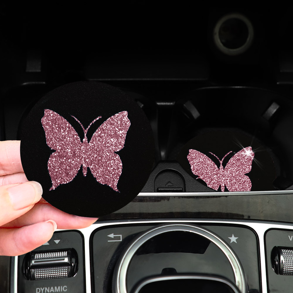 Car Accessories For Women - Almohadillas de taza de agua de
