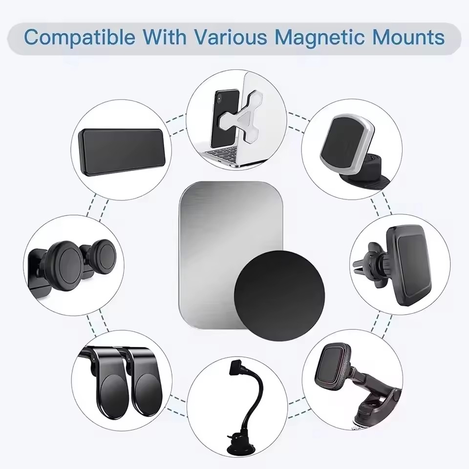 5/10 piezas Placa Metálica Mag - Car Accessories Phone Holder reseña y precio