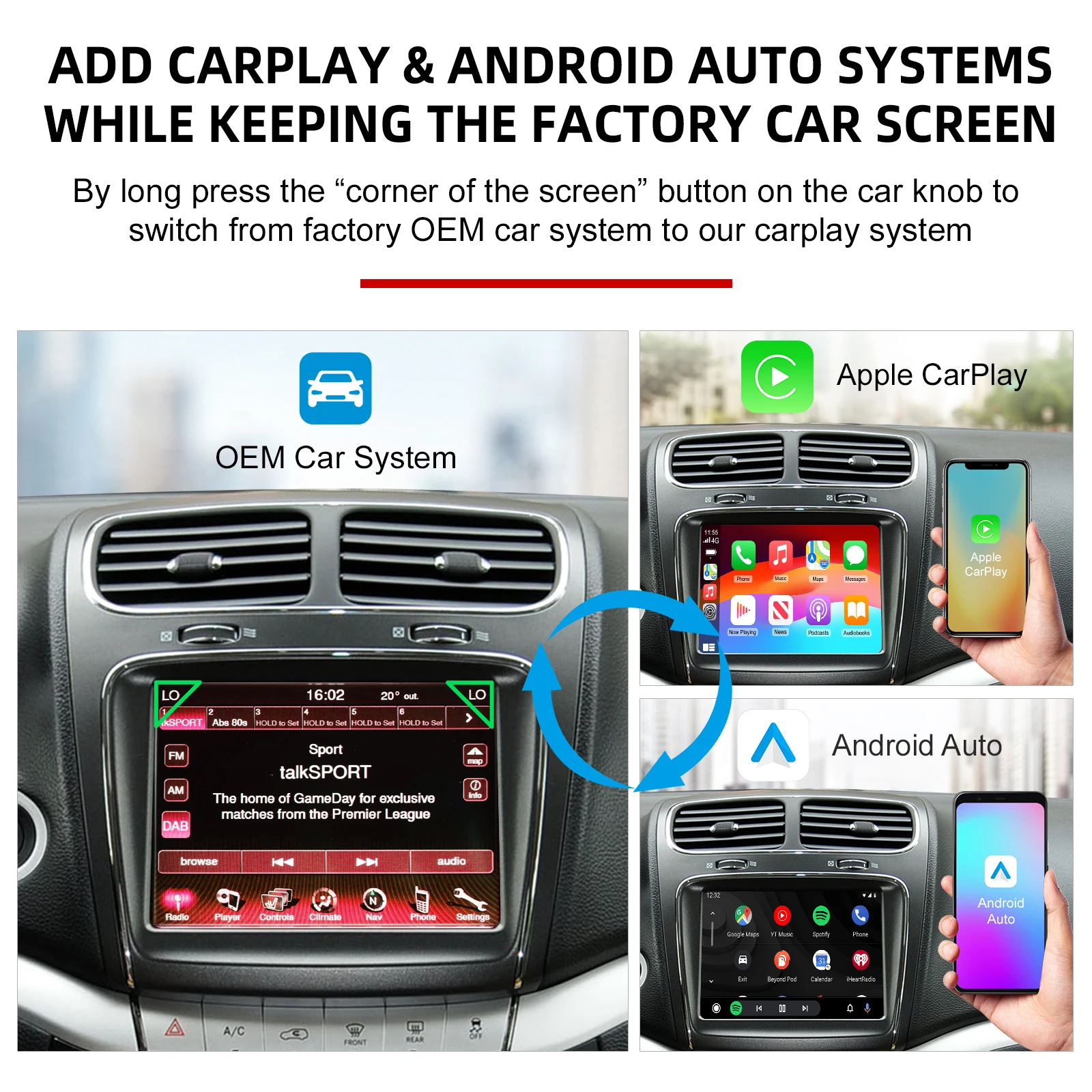 Decodificador Inalámbrico CarP - Wireless Car Charger reseña y precio