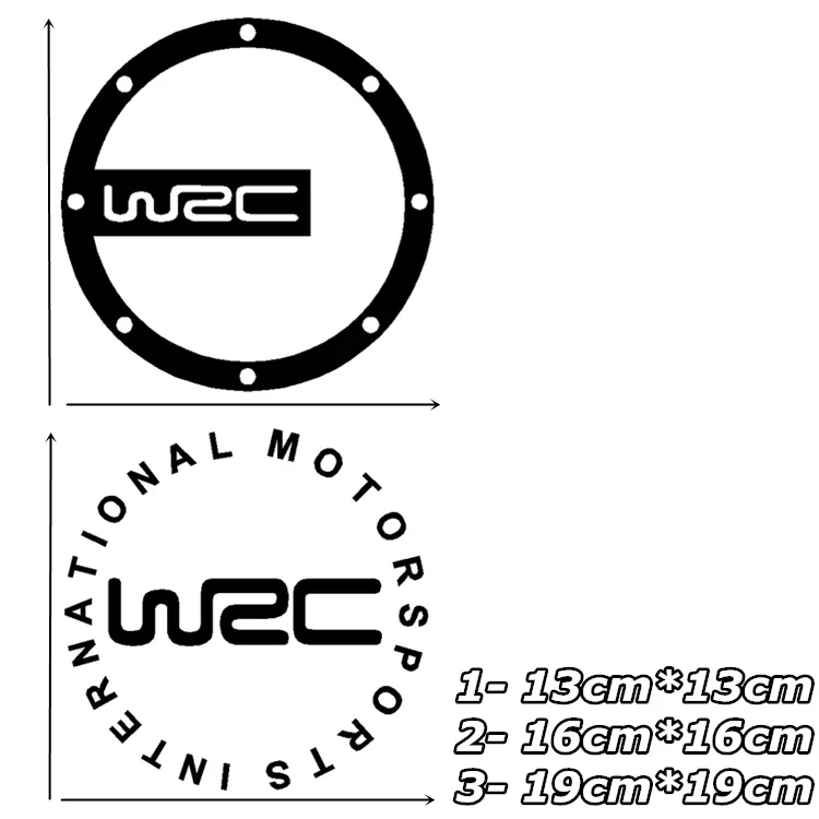 WRC-pegatinas de coche de depo - Car Accessories Quotes reseña y precio