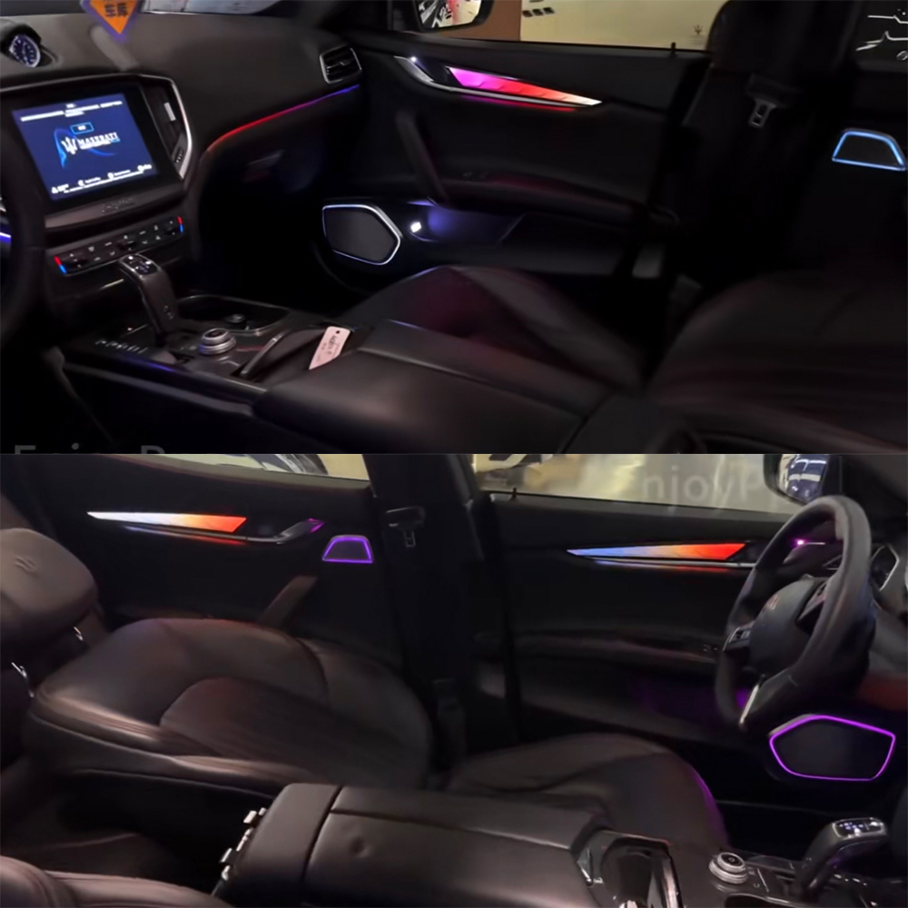 Para Maserati Ghibli Levante Q - Led Interior Ambient Light reseña y precio