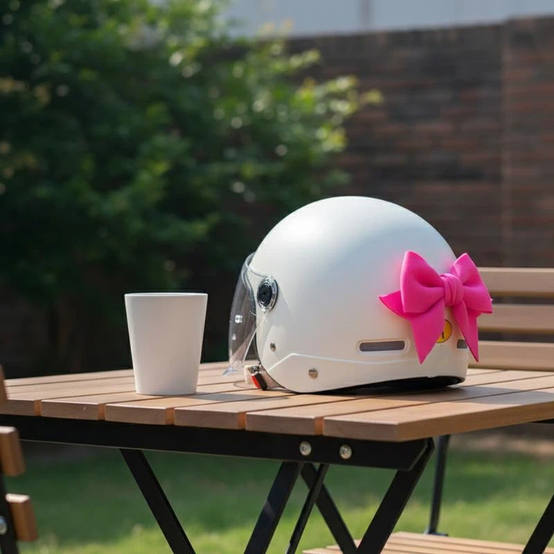 Decoración de Lazo para Casco  - Car Accessories For Women reseña y precio