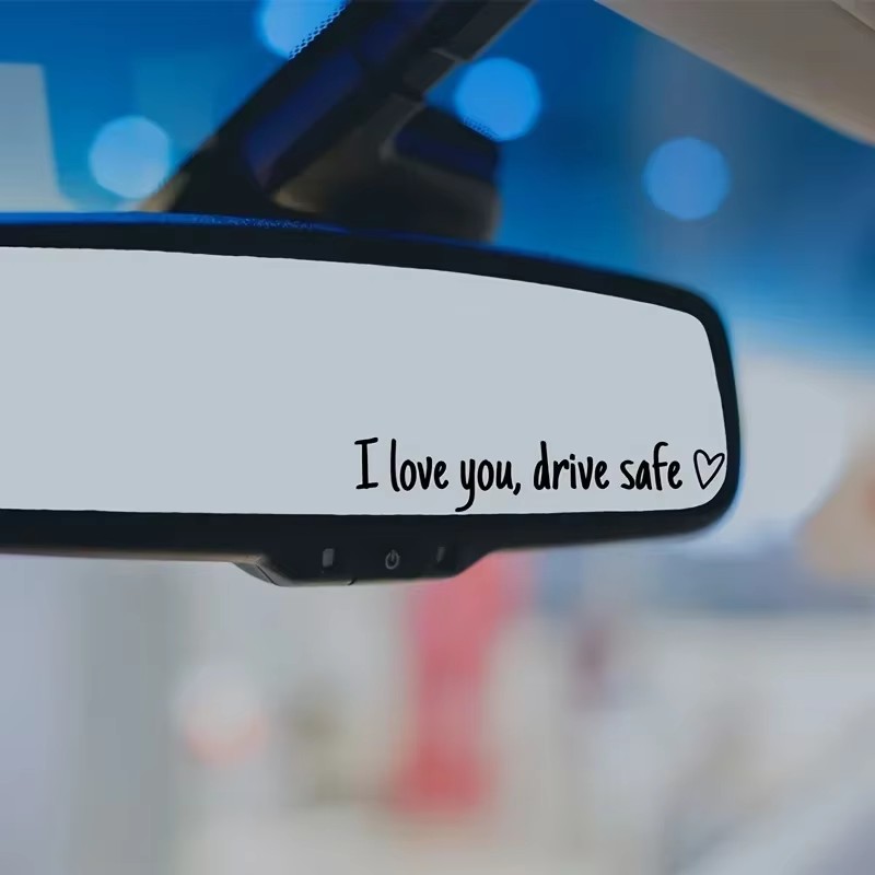 Calcomanía para espejo retrovi - Car Accessories For Women reseña y precio