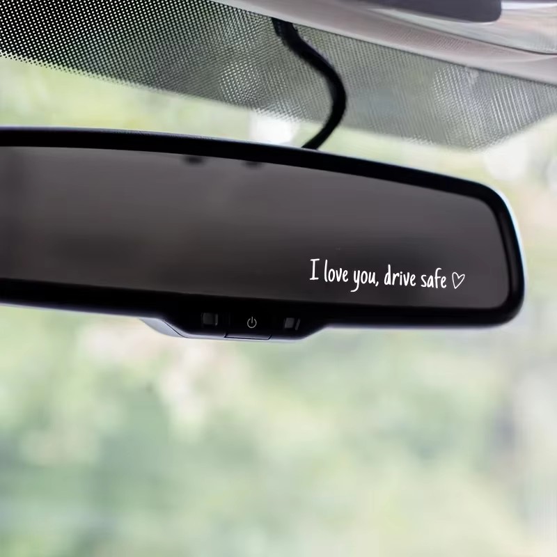 Calcomanía para espejo retrovi - Car Accessories For Women reseña y precio
