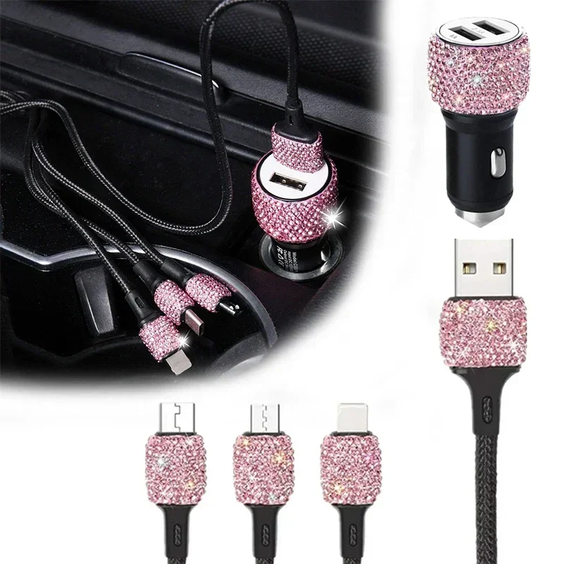 Cargador USB para coche 5V 2.1 - Car Accessories For Women reseña y precio