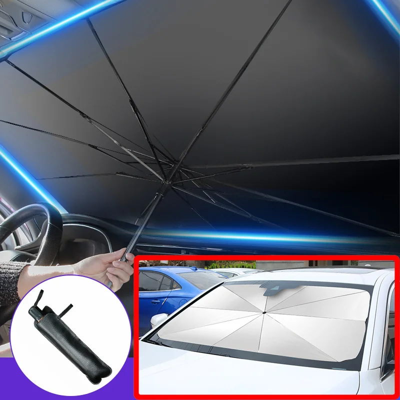 Parasol Plegable para Coche, P - Windshield Sun Shade reseña y precio
