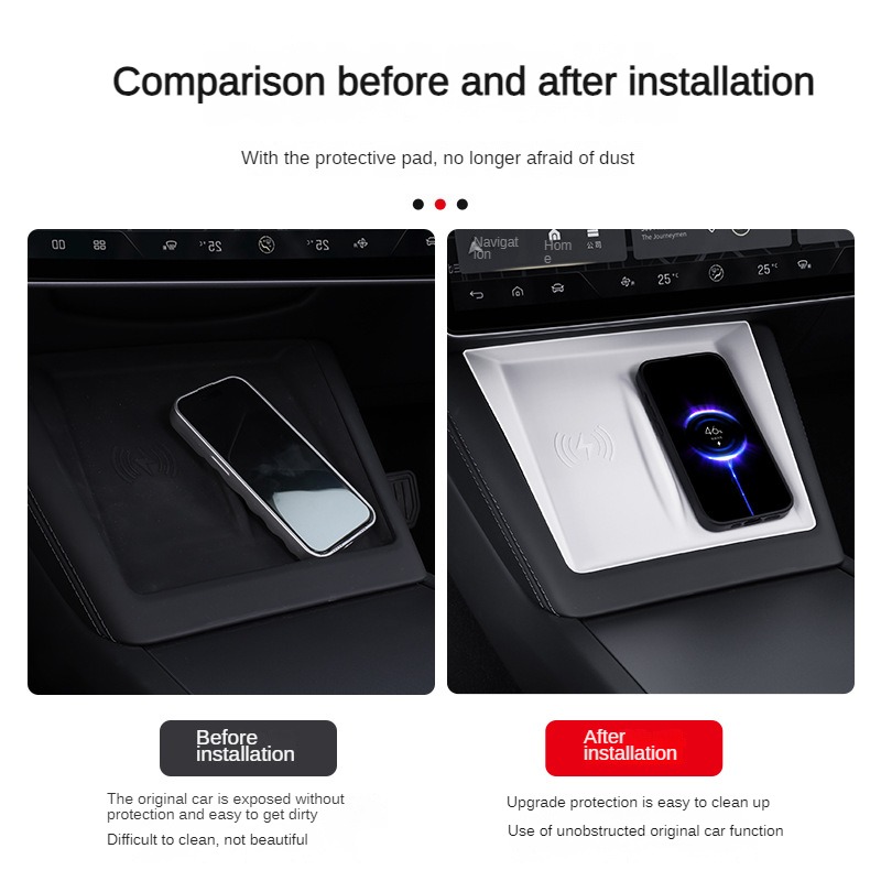 Alfombrilla de Carga Inalámbri - Wireless Car Charger reseña y precio