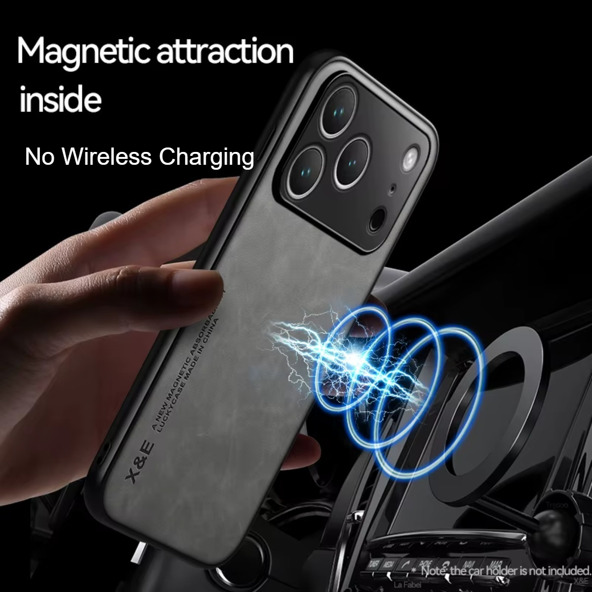 Funda de cuero para teléfono A - Car Phone Holder Magnetic reseña y precio