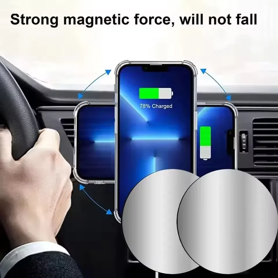 1-5 Unidades de Disco Metálico - Car Accessories Phone Holder reseña y precio