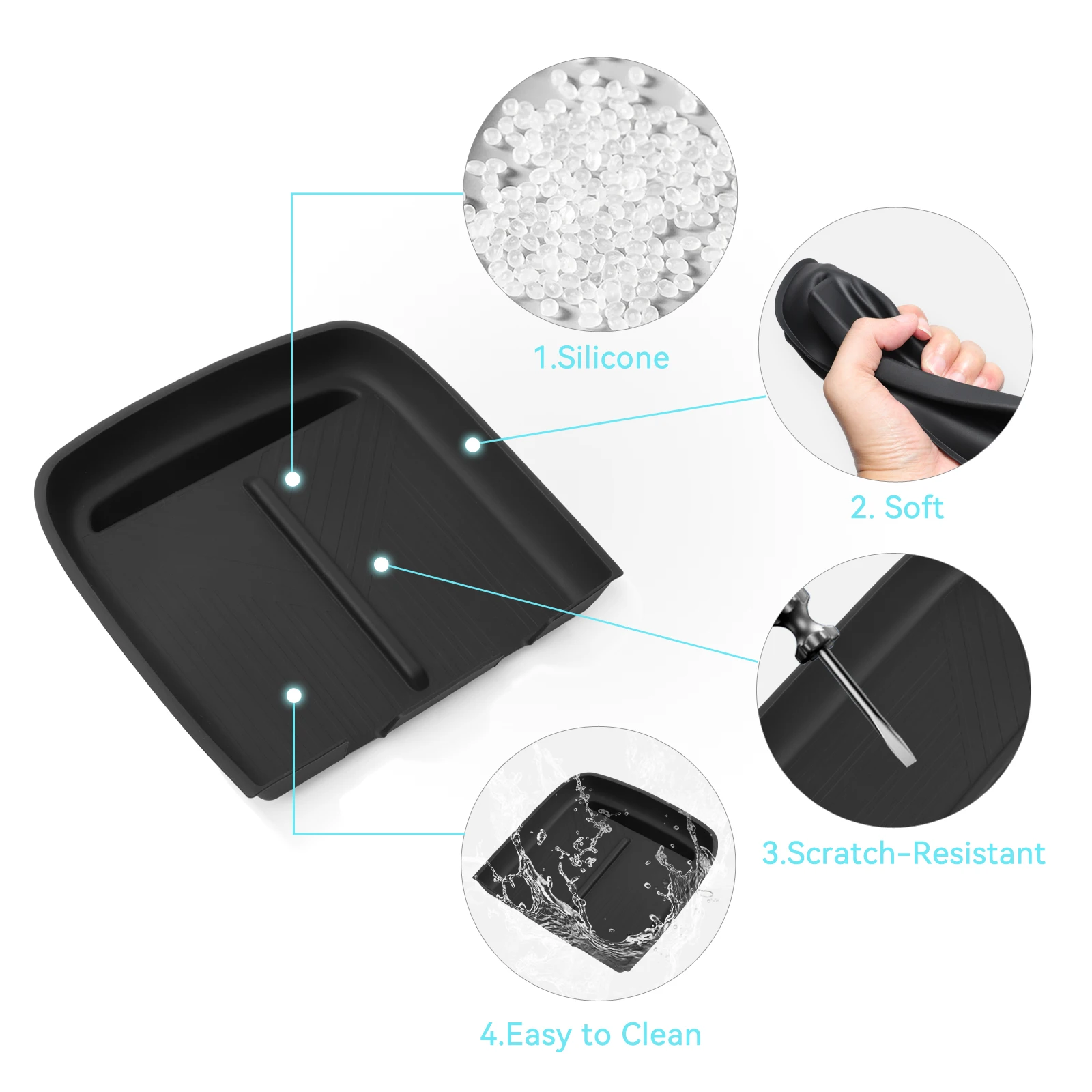 Alfombrilla Antideslizante de  - Wireless Car Charger reseña y precio