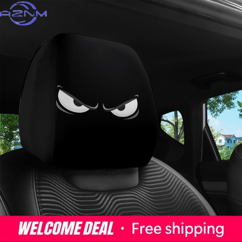 2 fundas para reposacabezas de - Car Accessories Evil Eye reseña y precio