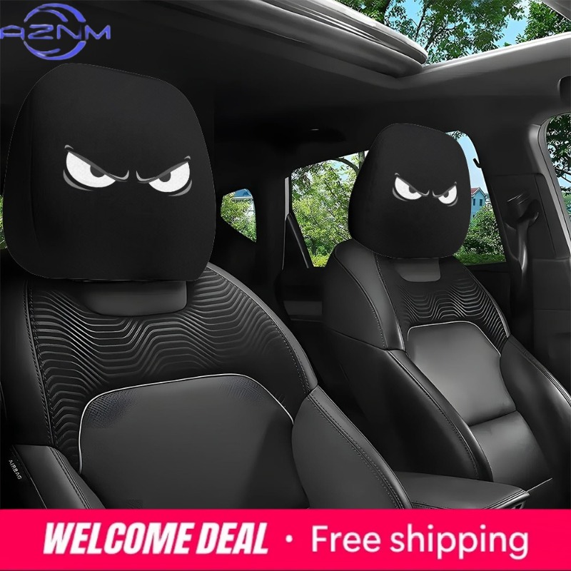 2 fundas para reposacabezas de - Car Accessories Evil Eye reseña y precio