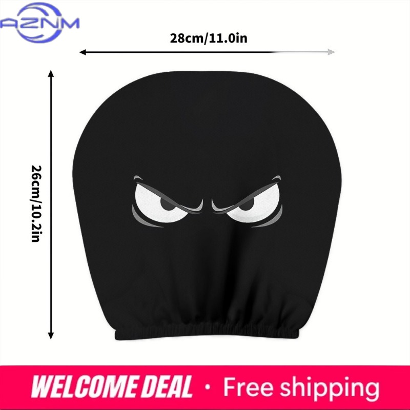 2 fundas para reposacabezas de - Car Accessories Evil Eye reseña y precio