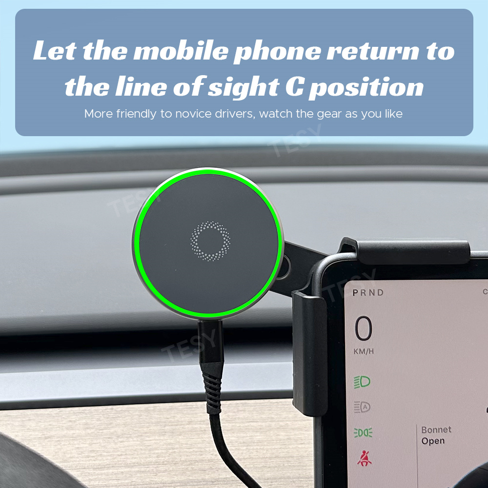 Soporte Magnético para Teléfon - Wireless Car Charger reseña y precio