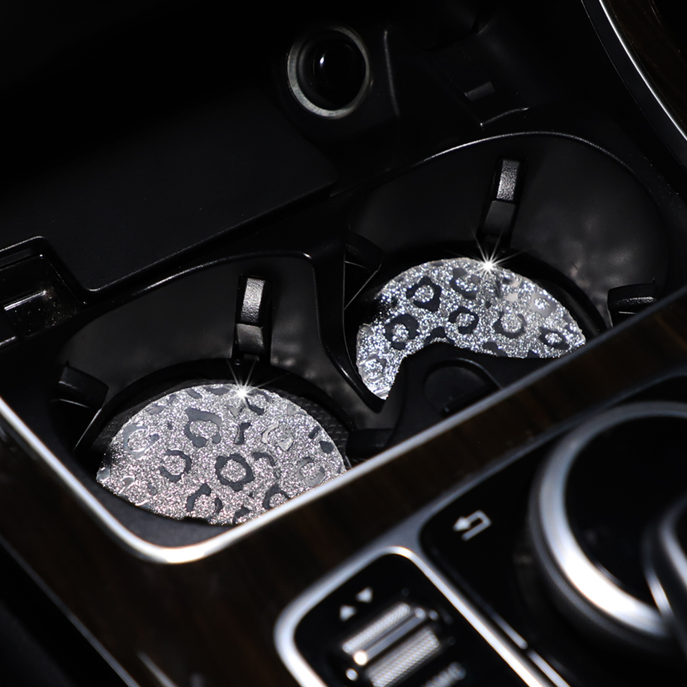 Dos almohadillas para vasos de - Car Accessories For Women reseña y precio