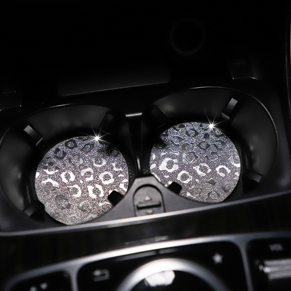 Dos almohadillas para vasos de - Car Accessories For Women reseña y precio