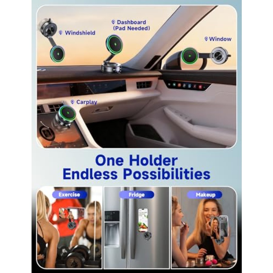 Cargador Inalámbrico para Auto - Wireless Car Charger reseña y precio