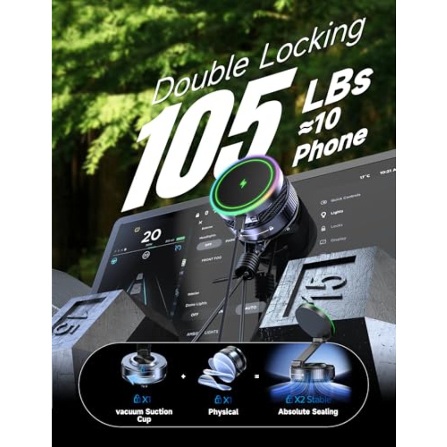 Cargador Inalámbrico para Auto - Wireless Car Charger reseña y precio