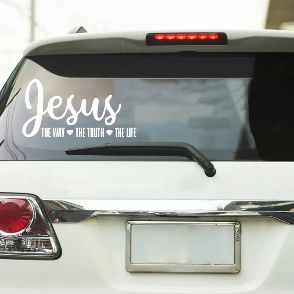 Pegatina de Jesús The Way Trut - Car Accessories Quotes reseña y precio