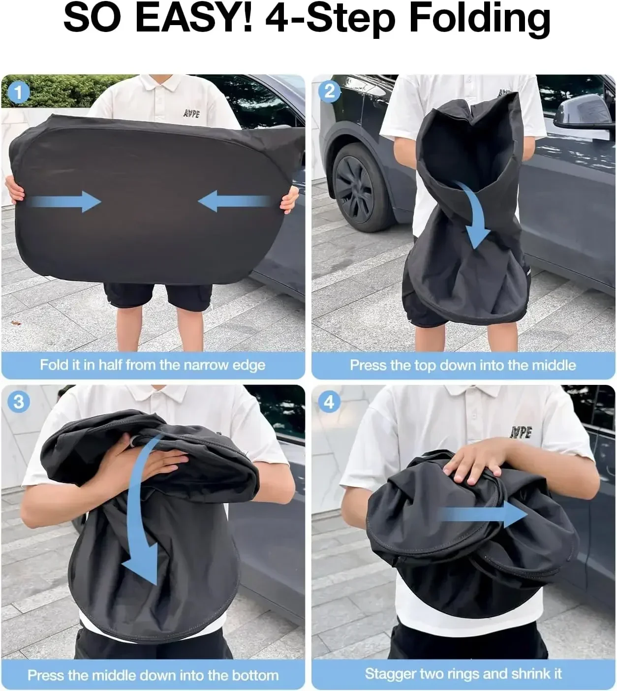 Parasol para Coche, Cubierta P - Windshield Sun Shade reseña y precio