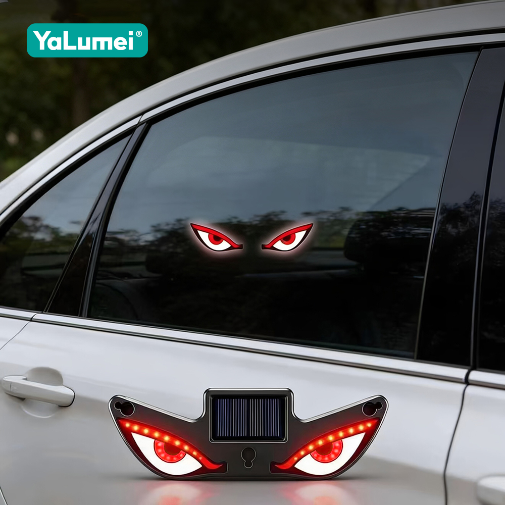 Luz de Advertencia Solar Ojo d - Car Accessories Evil Eye reseña y precio