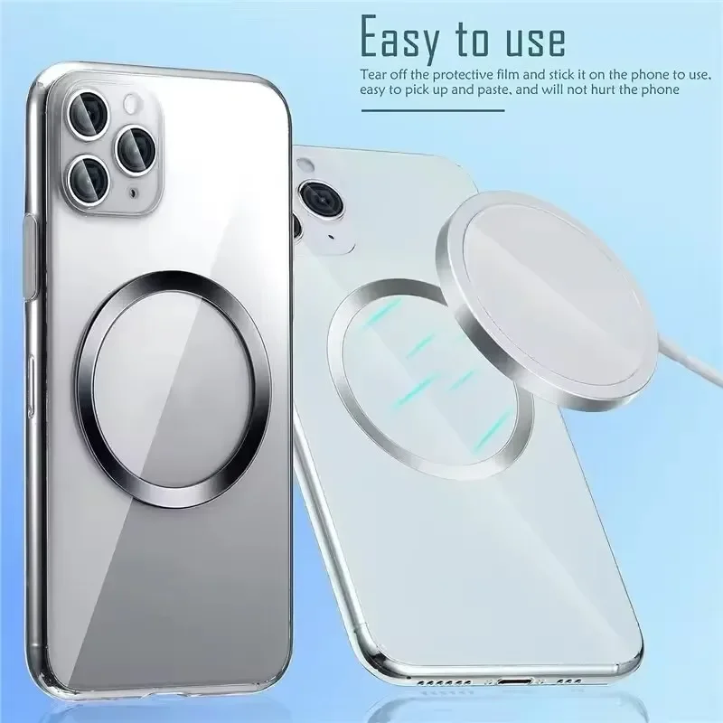 Anillo de placa metálica magné - Wireless Car Charger reseña y precio