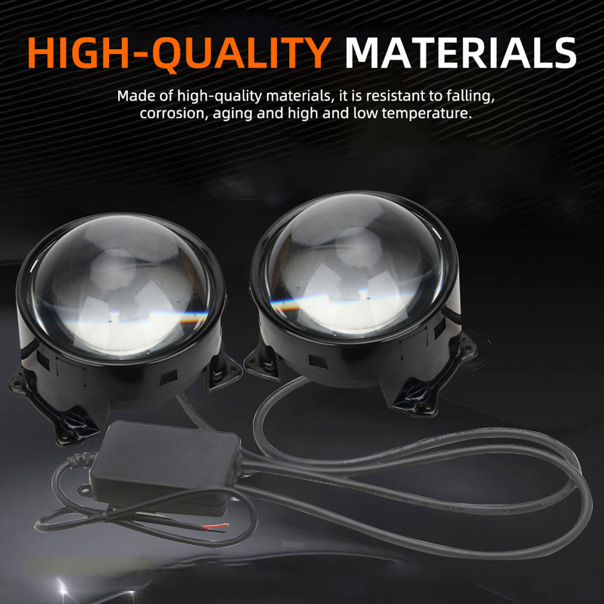 Lentes LED de 3 pulgadas para  - Car Accessories Evil Eye reseña y precio