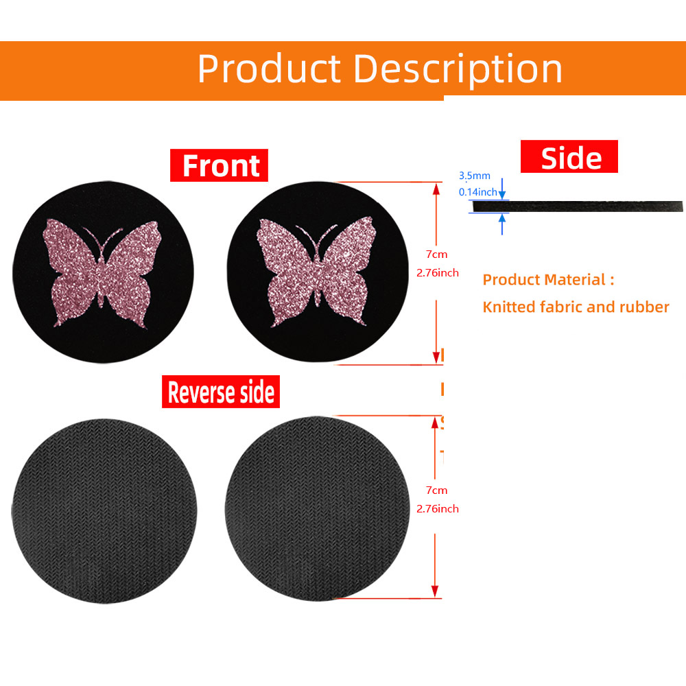 Almohadillas de taza de agua d - Car Accessories For Women reseña y precio
