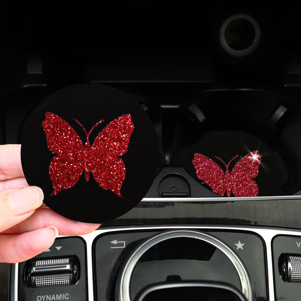 Almohadillas de taza de agua d - Car Accessories For Women reseña y precio