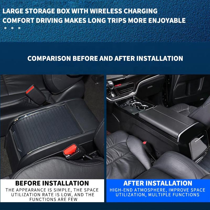 Organizador de Consola Central - Wireless Car Charger reseña y precio
