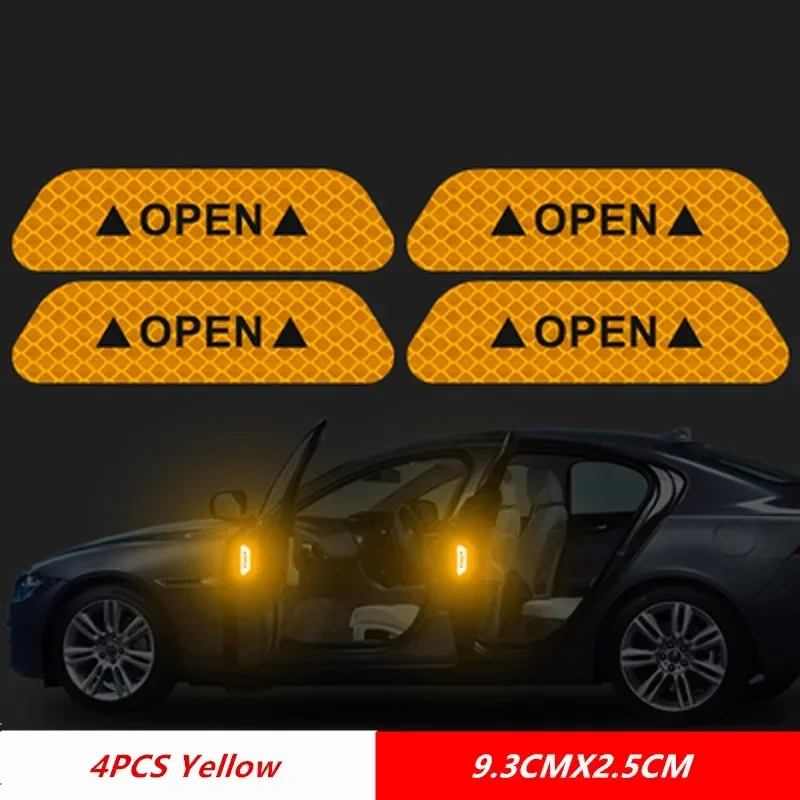 4 pegatinas reflectantes para  - Car Accessories Quick Delivery reseña y precio